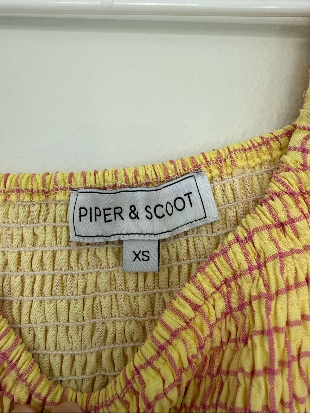 Piper & Scoot sunny yellow